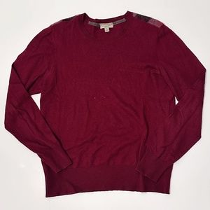 Burberry Burgundy Sweater